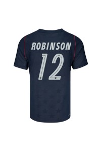 Yhdysvallat Miles Robinson #12 Jalkapallovaatteet Vieraspaita MM-kisat 2026 Lyhythihainen